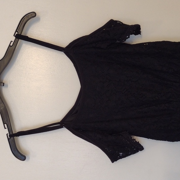 Xhilaration Black Lace Romper size XS - Picture 15 of 16